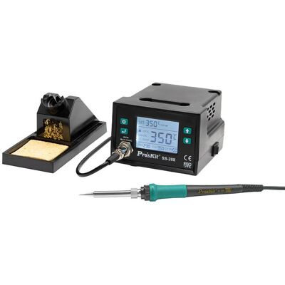 Prokits, Lötgerät, Temperaturgeregelte Lötstation – einstellbare Heizleistung – mit Ständer (Lötstation) Prokits, Lötgerät, Temperaturgeregelte Lötstation – einstellbare Heizleistung – mit Ständer (Lötstation)