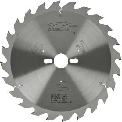 Ake, Sägeblatt, Kreissägeblatt HW ø 250 x 2,8 x 30 mm Z24 Wechselzahn (WZ) positiv Ake, Sägeblatt, Kreissägeblatt HW ø 250 x 2,8 x 30 mm Z24 Wechselzahn (WZ) positiv