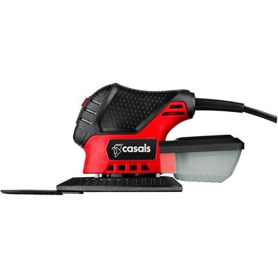 Casals, Schleifmaschine + Poliermaschine, Elektrischer Exzenterschleifer 75W SD75 (4DJ) (Exzenterschleifer) Casals, Schleifmaschine + Poliermaschine, Elektrischer Exzenterschleifer 75W SD75 (4DJ) (Exzenterschleifer)