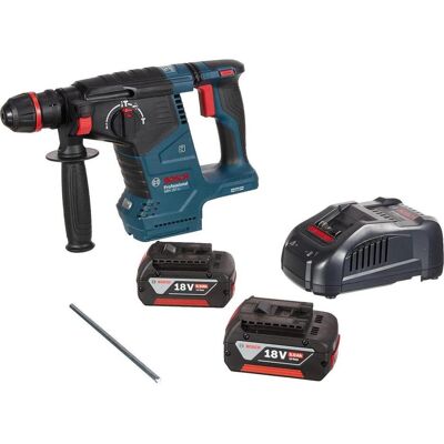 Bosch Professional, Bohrmaschine + Akkuschrauber, SCHMIEDEBOHRER MIT SCHMIEDEOPTIONEN 18V 2.4J GBH 187-LI 2x5.0Ah SINGLE CUT (Bohrhammer) Bosch Professional, Bohrmaschine + Akkuschrauber, SCHMIEDEBOHRER MIT SCHMIEDEOPTIONEN 18V 2.4J GBH 187-LI 2x5.0Ah SINGLE CUT (Bohrhammer)
