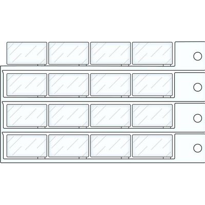 Brady, Zubehör Maschine, Fenster, 15 x 27 Brady, Zubehör Maschine, Fenster, 15 x 27