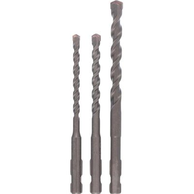 Bosch Zubehör, Bohrereinsatz, Betonbohrer-Set, 3-teilig, SDS quick, 5 - 8 mm (5 mm, 6 mm, 8 mm) Bosch Zubehör, Bohrereinsatz, Betonbohrer-Set, 3-teilig, SDS quick, 5 - 8 mm (5 mm, 6 mm, 8 mm)