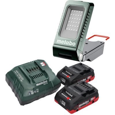 Metabo, Arbeitsleuchte, BSA 18-1000 Akku Baustrahler 18 V 1000 lm + 2x LiHD Akku 4,0 Ah + Ladegerät (1000 lm) Metabo, Arbeitsleuchte, BSA 18-1000 Akku Baustrahler 18 V 1000 lm + 2x LiHD Akku 4,0 Ah + Ladegerät (1000 lm)