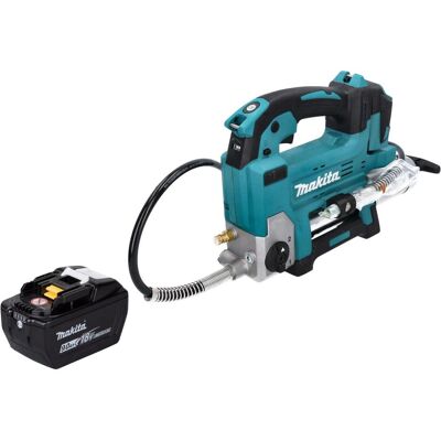Makita, Kartuschenpistole + Fettpresse, DGP 180 Z Akku Fettpresse 18 V 690 bar + 1x Akku 9,0 Ah - ohne Ladegerät (Fettpresse) Makita, Kartuschenpistole + Fettpresse, DGP 180 Z Akku Fettpresse 18 V 690 bar + 1x Akku 9,0 Ah - ohne Ladegerät (Fettpresse)