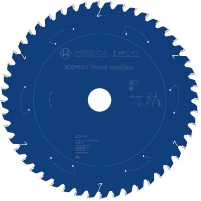 Bosch Professional Zubehör, Sägeblatt, EXPERT Wood Kreissägeblatt, 254x30 mm, T48 Bosch Professional Zubehör, Sägeblatt, EXPERT Wood Kreissägeblatt, 254x30 mm, T48