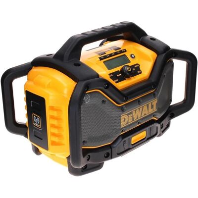 DeWalt DCR 027 D2 Akku Radio DAB+ 10,8-18,0 V + 2x Akku 2,0 Ah + Ladegerät (DAB+, FM, Bluetooth), Radio, Schwarz, Gelb DeWalt DCR 027 D2 Akku Radio DAB+ 10,8-18,0 V + 2x Akku 2,0 Ah + Ladegerät (DAB+, FM, Bluetooth), Radio, Schwarz, Gelb