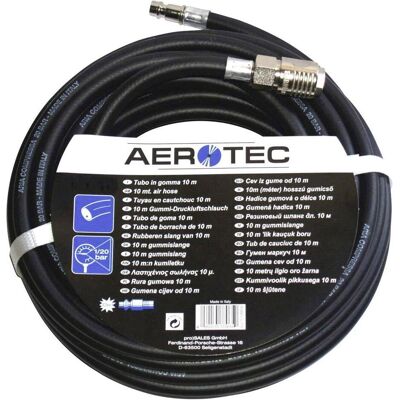 Aerotec, Zubehör Druckluftwerkzeug, Druckluft-Schlauch 10 m 20 bar Aerotec, Zubehör Druckluftwerkzeug, Druckluft-Schlauch 10 m 20 bar