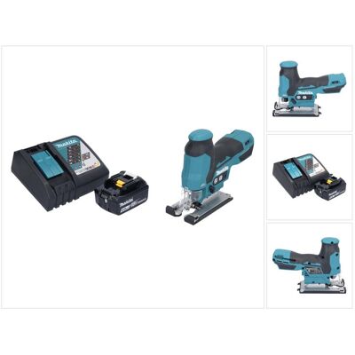 Makita, Stichsäge, DJV 185 RG1 Akku Pendelhubstichsäge 18 V Brushless + 1x Akku 6,0 Ah + Ladegerät Makita, Stichsäge, DJV 185 RG1 Akku Pendelhubstichsäge 18 V Brushless + 1x Akku 6,0 Ah + Ladegerät