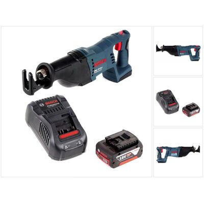 Bosch Professional, Säbelsäge, GSA 18 V-Li Akku Säbelsäge 18V + 1x Akku 5,0Ah + Ladegerät Bosch Professional, Säbelsäge, GSA 18 V-Li Akku Säbelsäge 18V + 1x Akku 5,0Ah + Ladegerät