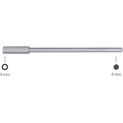 Bernstein, Bits, Tools for Electronics 6-340-2 Bit-Adapter (5/32) Verlängerung 115mm Bernstein, Bits, Tools for Electronics 6-340-2 Bit-Adapter (5/32) Verlängerung 115mm