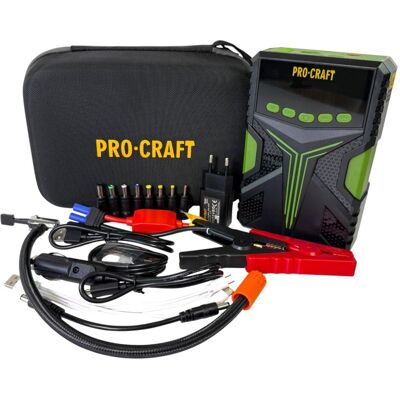 Procraft, Starthilfe, JSAP-12NE Starthilfegerät 800 A mit Powerbankfunktion (1600 A, 12000 mAh) Procraft, Starthilfe, JSAP-12NE Starthilfegerät 800 A mit Powerbankfunktion (1600 A, 12000 mAh)