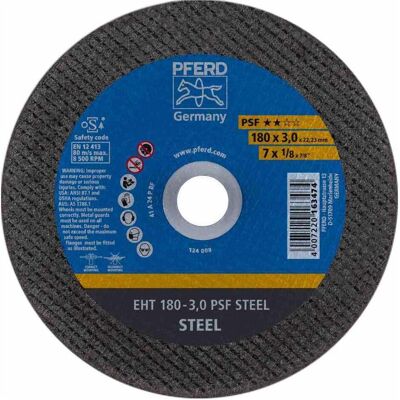 PFERD D180x3 mm Stahl-Sägeblatt - Gerade 22,23 mm - Schneidwerkzeug PFERD D180x3 mm Stahl-Sägeblatt - Gerade 22,23 mm - Schneidwerkzeug