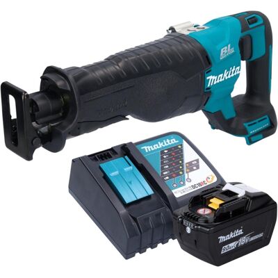 Makita, Säbelsäge, DJR 187 Z Akku Reciprosäge Säbelsäge 18 V Brushless + 1x Akku 9,0 Ah + Ladegerät Makita, Säbelsäge, DJR 187 Z Akku Reciprosäge Säbelsäge 18 V Brushless + 1x Akku 9,0 Ah + Ladegerät