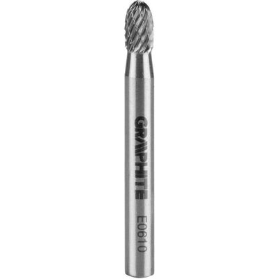 Graphite, Fräser, Grafitas HM TIPO E METALO ANTGALIS (OVALUS) 6 X 10 MM BOTAS 6 X 45 MM 55H363 GRAFITAS Graphite, Fräser, Grafitas HM TIPO E METALO ANTGALIS (OVALUS) 6 X 10 MM BOTAS 6 X 45 MM 55H363 GRAFITAS