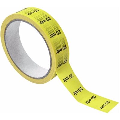 Accessory, Kabelverbindung Zubehör, Kabelmarkierung 20m, gelb Accessory, Kabelverbindung Zubehör, Kabelmarkierung 20m, gelb