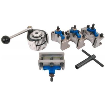 Elmag, Zubehör Maschine, - Schnellwechsel-Stahlhalter SET 5-teilig Elmag, Zubehör Maschine, - Schnellwechsel-Stahlhalter SET 5-teilig