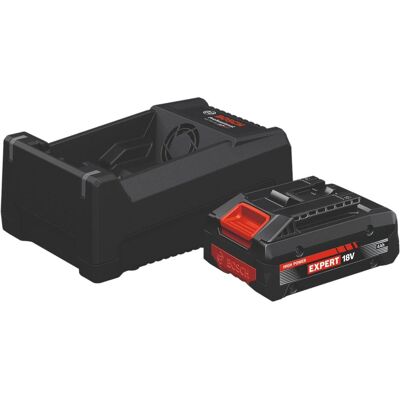 Bosch Professional, Werkzeugakku + Ladegerät, Starter-Set (18 V) Bosch Professional, Werkzeugakku + Ladegerät, Starter-Set (18 V)