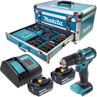 Makita, Bohrmaschine + Akkuschrauber, DHP 483 (Schlagbohrschrauber) Makita, Bohrmaschine + Akkuschrauber, DHP 483 (Schlagbohrschrauber)