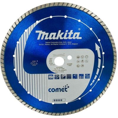 Makita, Sägeblatt, Zubehör B-13041 Diamantscheibe 300 x 25,4 mm Blau Turbo Makita, Sägeblatt, Zubehör B-13041 Diamantscheibe 300 x 25,4 mm Blau Turbo