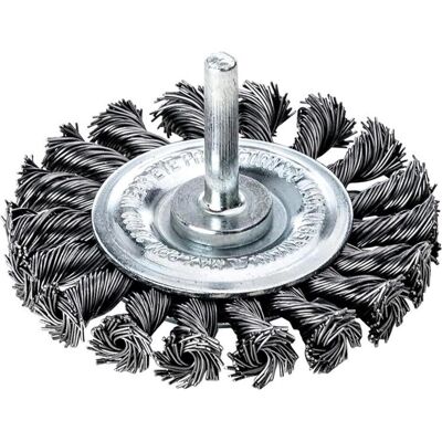Lessmann, Schleifmittel, Rundbürste Ø 75 mm Schaft 6 mm Drahtstärke 0,5 mm Stahl 12 mm 25000 min-¹ Lessmann, Schleifmittel, Rundbürste Ø 75 mm Schaft 6 mm Drahtstärke 0,5 mm Stahl 12 mm 25000 min-¹