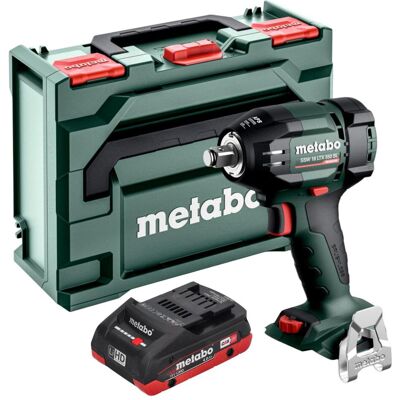 Metabo, Bohrmaschine + Akkuschrauber, SSW 18 LTX 550 BL Akku Schlagschrauber 18 V 550 Nm Brushless + 1x LiHD Akku 4,0 Ah + metaBOX (Schlagschrauber) Metabo, Bohrmaschine + Akkuschrauber, SSW 18 LTX 550 BL Akku Schlagschrauber 18 V 550 Nm Brushless + 1x LiHD Akku 4,0 Ah + metaBOX (Schlagschrauber)