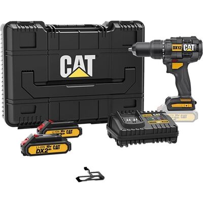 Cat, Bohrmaschine + Akkuschrauber, DX12 (Bohrschrauber) Cat, Bohrmaschine + Akkuschrauber, DX12 (Bohrschrauber)
