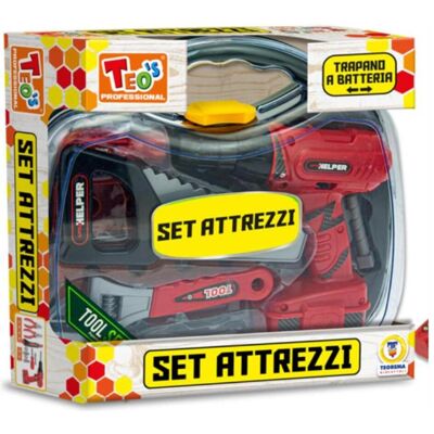 Teorema „Teos'“ – Werkzeugkoffer-Set für Akku-Bohrmaschine, 2-teilig Teorema „Teos'“ – Werkzeugkoffer-Set für Akku-Bohrmaschine, 2-teilig
