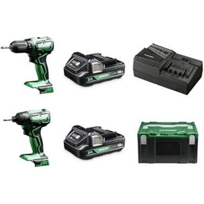 HiKOKI - KC18DDWFZ - DS18DD - WH18DD - Bohrset HiKOKI - KC18DDWFZ - DS18DD - WH18DD - Bohrset