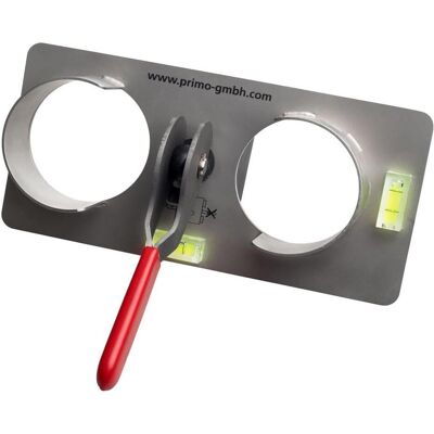 Primo, Zubehör Bohrer, P718 Unterputzbohrschablone Primo, Zubehör Bohrer, P718 Unterputzbohrschablone