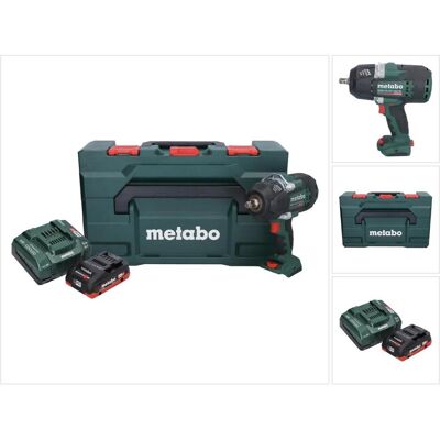 Metabo, Bohrmaschine + Akkuschrauber, SSW 18 LTX 1450 BL Akku Schlagschrauber 18 V 1450 Nm Brushless + 1x Akku 4,0 Ah + Ladegerät (Schlagschrauber) Metabo, Bohrmaschine + Akkuschrauber, SSW 18 LTX 1450 BL Akku Schlagschrauber 18 V 1450 Nm Brushless + 1x Akku 4,0 Ah + Ladegerät (Schlagschrauber)