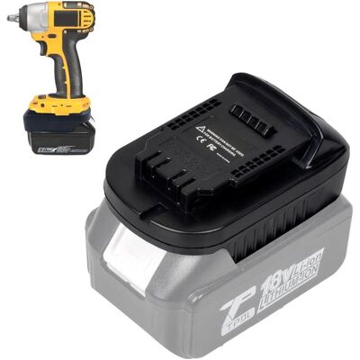 LKD, Werkzeugakku + Ladegerät, Akku-Adapter - Makita 18V auf DeWalt 18V Lithium-Elektrowerkzeug LKD, Werkzeugakku + Ladegerät, Akku-Adapter - Makita 18V auf DeWalt 18V Lithium-Elektrowerkzeug