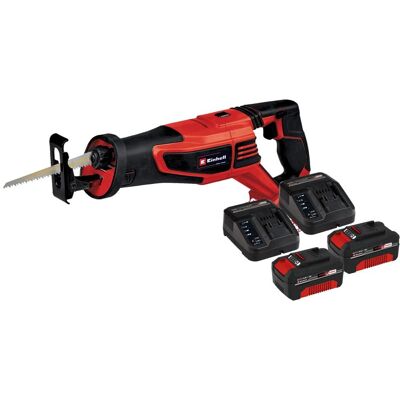 Einhell, Säbelsäge, TP-AP 18/28 Li BL Solo 4,0 Ah Accu (2x) Starterspakket Einhell, Säbelsäge, TP-AP 18/28 Li BL Solo 4,0 Ah Accu (2x) Starterspakket