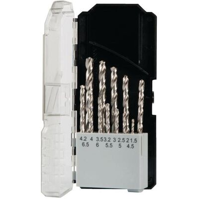 Blow, Bohrereinsatz, 2694 # Drill set for metal 13 pcs.11603133 (1.5 mm, 2.0 mm, 2.5 mm, 3.0 mm, 3.2 mm, 3.5 mm, 4.00 mm, 4.2 mm, 4.5 mm, 5.0 mm, 5.5 mm, 6.0 mm, 6.5 mm) Blow, Bohrereinsatz, 2694 # Drill set for metal 13 pcs.11603133 (1.5 mm, 2.0 mm, 2.5 mm, 3.0 mm, 3.2 mm, 3.5 mm, 4.00 mm, 4.2 mm, 4.5 mm, 5.0 mm, 5.5 mm, 6.0 mm, 6.5 mm)