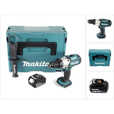 Makita, Bohrmaschine + Akkuschrauber, DDF 451 M1J Akku Bohrschrauber 18 V 80 Nm + 1x Akku 4,0 Ah + Makpac - ohne Ladegerät (Bohrschrauber) Makita, Bohrmaschine + Akkuschrauber, DDF 451 M1J Akku Bohrschrauber 18 V 80 Nm + 1x Akku 4,0 Ah + Makpac - ohne Ladegerät (Bohrschrauber)