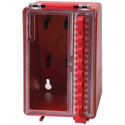 Brady, Zubehör Maschine, Mini-Verschlusskasten zur Wandmontage, Rot, m. klarem Fenster (050938) Brady, Zubehör Maschine, Mini-Verschlusskasten zur Wandmontage, Rot, m. klarem Fenster (050938)