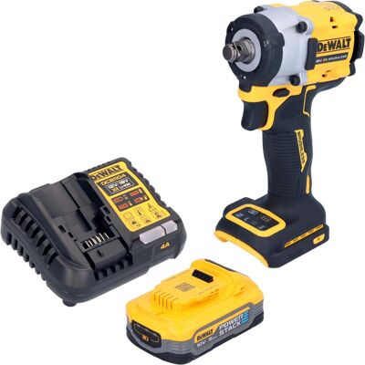 DeWalt, Bohrmaschine + Akkuschrauber, DCF 921 H1 Akku Schlagschrauber 18 V 400 Nm 1/2" Brushless + 1x Powerstack Akku 5,0 Ah + (Schlagschrauber) DeWalt, Bohrmaschine + Akkuschrauber, DCF 921 H1 Akku Schlagschrauber 18 V 400 Nm 1/2" Brushless + 1x Powerstack Akku 5,0 Ah + (Schlagschrauber)