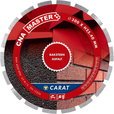 Carat, Sägeblatt, Karat CNA Master Diamantzag Braktine/Asfalt 370 x 30 mm - CNAM370500 Carat, Sägeblatt, Karat CNA Master Diamantzag Braktine/Asfalt 370 x 30 mm - CNAM370500
