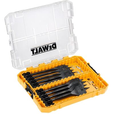 DeWalt, Bohrereinsatz, HolzFraesbohrerSet 9tlg. (12 Millimeter, 14 Millimeter, 16 Millimeter, 18 Millimeter, 25 Millimeter, 28 Millimeter, 32 Millimeter, 4-22 Millimeter, bis 20 Millimeter) DeWalt, Bohrereinsatz, HolzFraesbohrerSet 9tlg. (12 Millimeter, 14 Millimeter, 16 Millimeter, 18 Millimeter, 25 Millimeter, 28 Millimeter, 32 Millimeter, 4-22 Millimeter, bis 20 Millimeter)