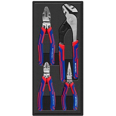 Workpro, Zange, Professional pliers, 4 piece set (250 mm) Workpro, Zange, Professional pliers, 4 piece set (250 mm)