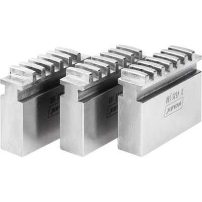 Holex, Zubehör Maschine, Blockbacken-Set 3-teilig, weich 160 mm Holex, Zubehör Maschine, Blockbacken-Set 3-teilig, weich 160 mm