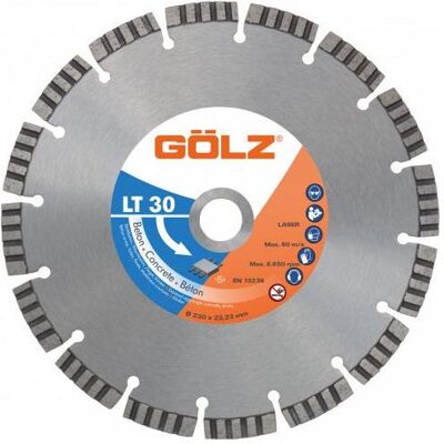Golz, Schleifmittel, Diamond disc LT30 Ø230 mm (10µm) Golz, Schleifmittel, Diamond disc LT30 Ø230 mm (10µm)
