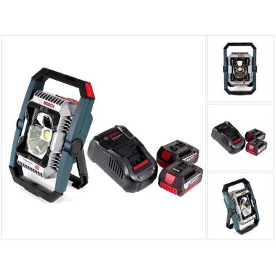 Bosch Professional, Arbeitsleuchte, GLI 18V-2200 C Akku Lampe 18V 2200lm Bluetooth ( 0601446501 ) + 2x 5,0 Ah Akku + Ladegerät (2200 lm) Bosch Professional, Arbeitsleuchte, GLI 18V-2200 C Akku Lampe 18V 2200lm Bluetooth ( 0601446501 ) + 2x 5,0 Ah Akku + Ladegerät (2200 lm)