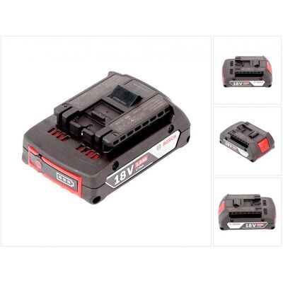 Bosch Professional, Werkzeugakku + Ladegerät, GBA 18 V (18 V) Bosch Professional, Werkzeugakku + Ladegerät, GBA 18 V (18 V)