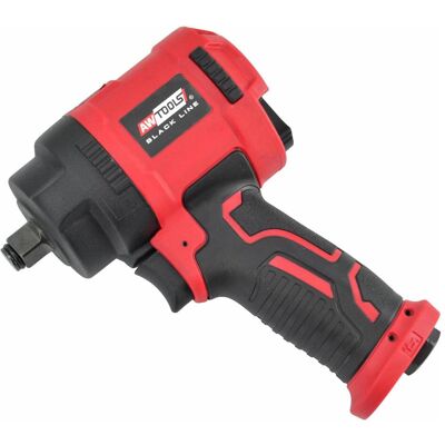 AWTOOLS Pneumatischer Schlagschrauber - 1200Nm - Schwarz - 1/2" AWTOOLS Pneumatischer Schlagschrauber - 1200Nm - Schwarz - 1/2"