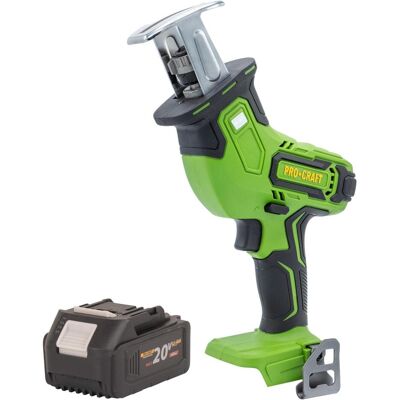 Procraft, Säbelsäge, PSS30bb Akku Säbelsäge 20 V Brushless + 1x Akku 4,0 Ah - ohne Ladegerät Procraft, Säbelsäge, PSS30bb Akku Säbelsäge 20 V Brushless + 1x Akku 4,0 Ah - ohne Ladegerät