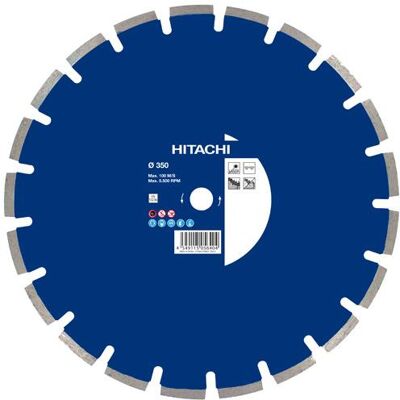 Hikoki, Sägeblatt, Zubehör 773014 Diamanttrennscheibe 350 x 20 x 10 Typ Betonsegment Laser Hikoki, Sägeblatt, Zubehör 773014 Diamanttrennscheibe 350 x 20 x 10 Typ Betonsegment Laser