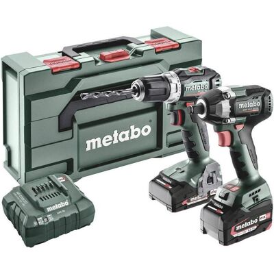 Metabo, Bohrmaschine + Akkuschrauber, BSLBL+SSWLT300BL (Bohrschrauber, Schlagschrauber) Metabo, Bohrmaschine + Akkuschrauber, BSLBL+SSWLT300BL (Bohrschrauber, Schlagschrauber)