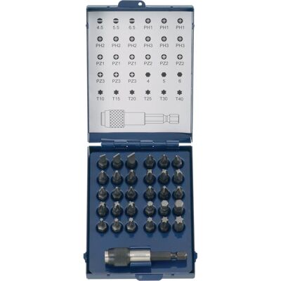 Tecwerk, Bits, Bitsortiment (Schraubschlitz) Tecwerk, Bits, Bitsortiment (Schraubschlitz)