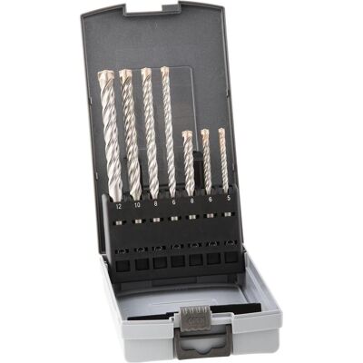 Alpen, Bohrereinsatz, Hammerbohrersatz Set (10 mm, 12 mm, 5 mm, 6 mm, 8 mm) Alpen, Bohrereinsatz, Hammerbohrersatz Set (10 mm, 12 mm, 5 mm, 6 mm, 8 mm)