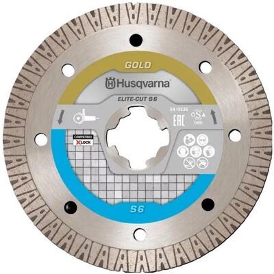 Husqvarna Sägeblatt, 579818842 ELITE-CUT S6 Diamanttrennscheibe trocken 125 mm (X-LOCK) Husqvarna Sägeblatt, 579818842 ELITE-CUT S6 Diamanttrennscheibe trocken 125 mm (X-LOCK)